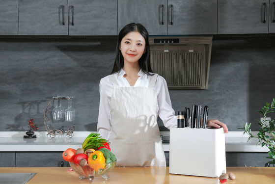 2022 new design universal magnetic UV Disinfection Knife and Fork Sterilizing Intelligent Knife Holder
