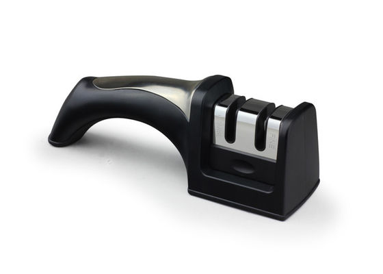 Tirón negro a través de los sacapuntas de cuchillo del acero inoxidable para el cuchillo del metal con el certificado del CE