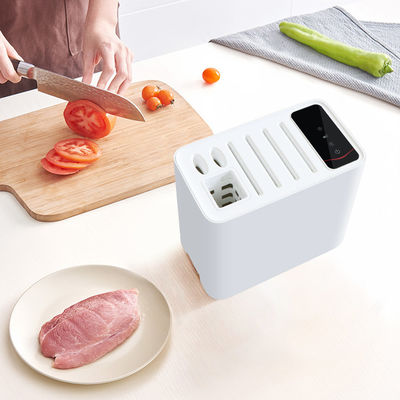 Soportes de esterilización del estante de la cocina del precio de fábrica del organizador del cuchillo del bloque del sistema de la esterilización del tenedor elegante del almacenamiento para los cuchillos